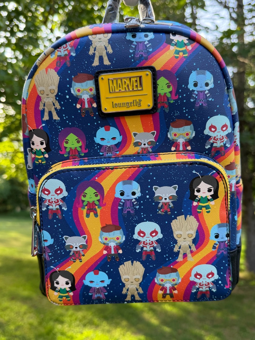 Loungefly Marvel Guardians of the Galaxy Chibi Mini Backpack NWT